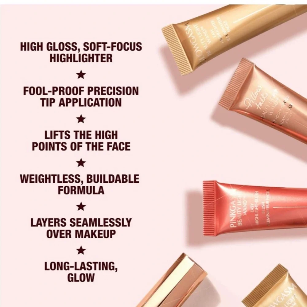 Charlotte Tilbury Glowgasm Beauty Light Wand - Radiant Rose